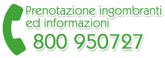 Prenotazione ingombranti ed informazioni